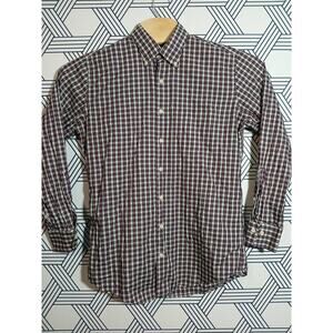 Mens Peter Millar Plaid Button Front Size  Medium